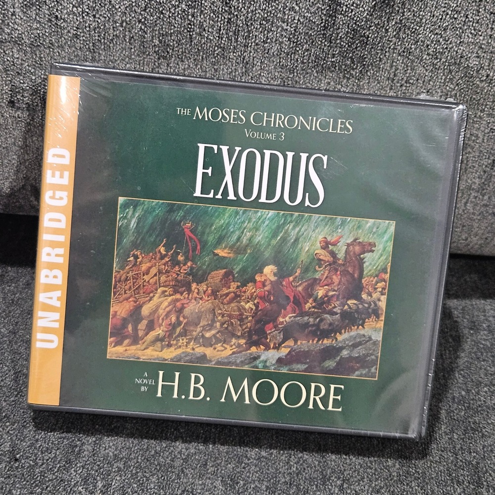 NEW The Moses Chronicles Exodus Volume 3 H.B.‎ Moore Unabridged Audio Book Novel
